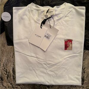 Octobre Editions Embroidered Popcorn Tshirt (Size M) - NWT